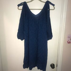 Blue Smock Dress